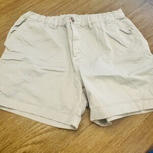Chubbies Men's Grey Flat Front Shorts